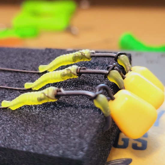 The Lock Solid PVA Bag Rigs (LOCK hooks) Professionally Tied Ready